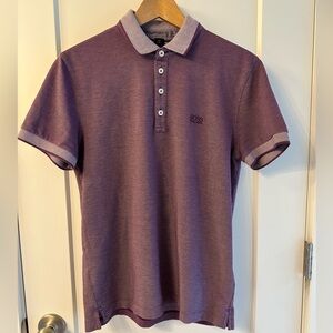 Boss Men's Polo Shirt in Rich Purple